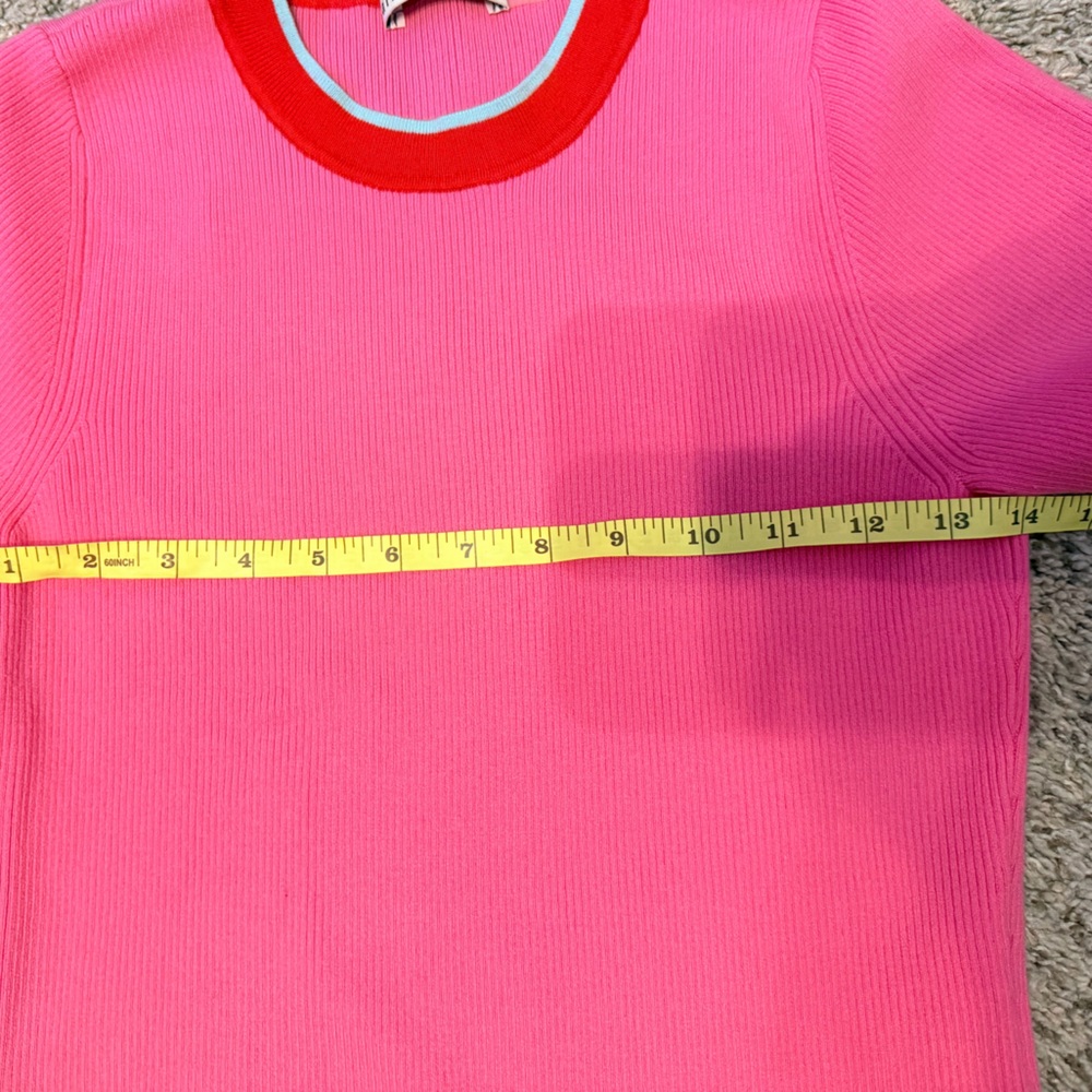 Alice + Olivia Westi Colorblocked Wool-Blend Top - Picture 11 of 11